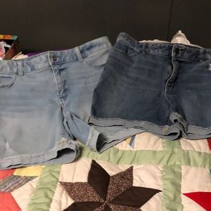 Terra sky shorts in great condition 2 pair